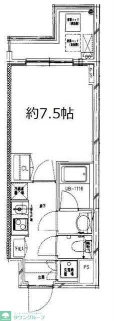 S-FORT中板橋の物件間取画像