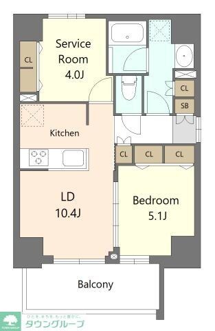 S-RESIDENCE板橋大山brimの物件間取画像