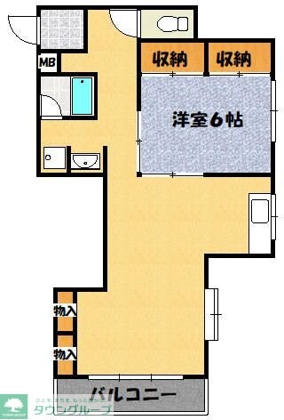 レグルス朝霞台の物件間取画像