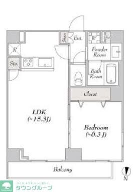 ルミーク大山の物件間取画像