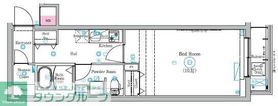 MINDHASUNEの物件間取画像