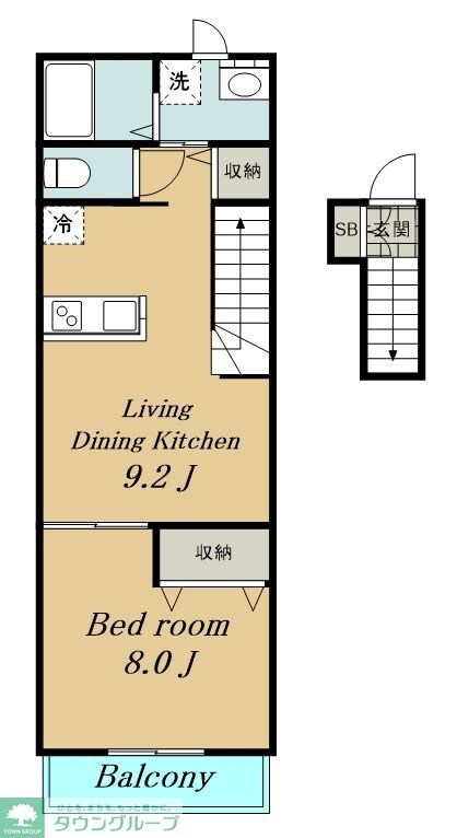 アミーチェの物件間取画像