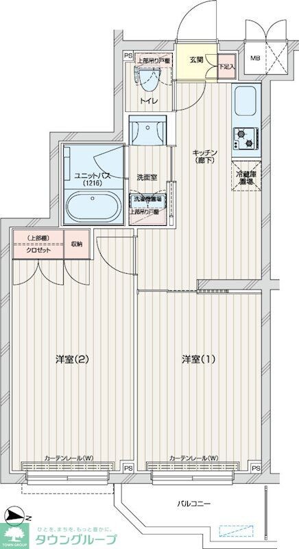 ルーブル練馬赤塚の物件間取画像