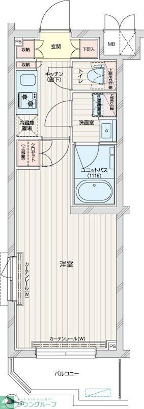 ルーブル練馬赤塚の物件間取画像