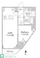 ルミーク大山の物件間取画像