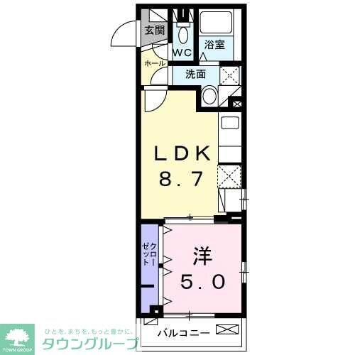 カステロ板橋本町の物件間取画像