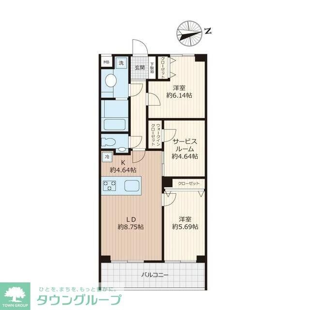Beverly Homes 豊島園の物件間取画像