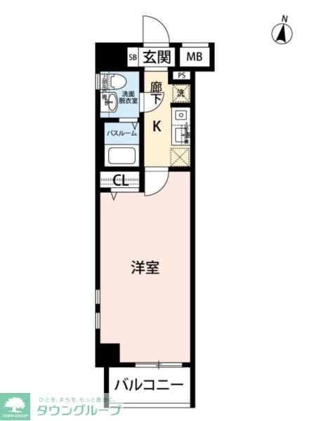 ロアール大山の物件間取画像