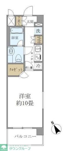エコロジー上板橋レジデンスの物件間取画像