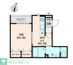メゾン ド シュクル 仮称フィカーサS小豆沢の物件間取画像
