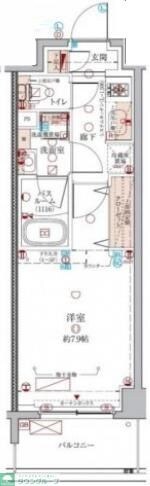クレヴィスタ板橋大山の物件間取画像