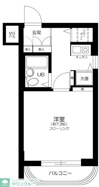 ライオンズマンション板橋区役所前第5の物件間取画像