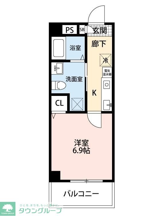 中台けやき苑の物件間取画像