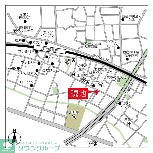 プレール・ドゥーク練馬北町の物件内観写真