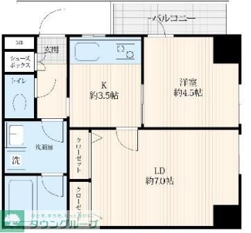 ロワイヤル大山の物件間取画像