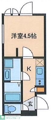 TimelessTobunerimaの物件間取画像