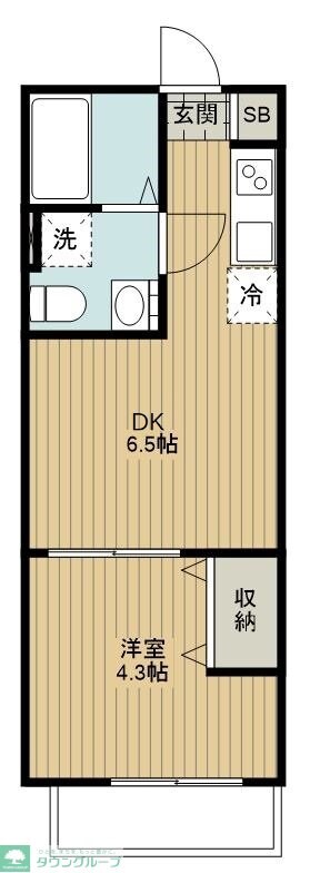 Navi成増IIの物件間取画像