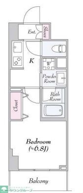 ロイジェント志村坂上の物件間取画像