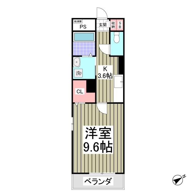 Luce del soleの物件間取画像