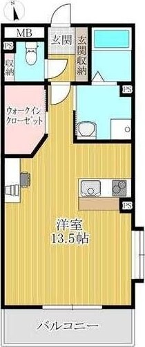 ラ・フォート芦山の物件間取画像