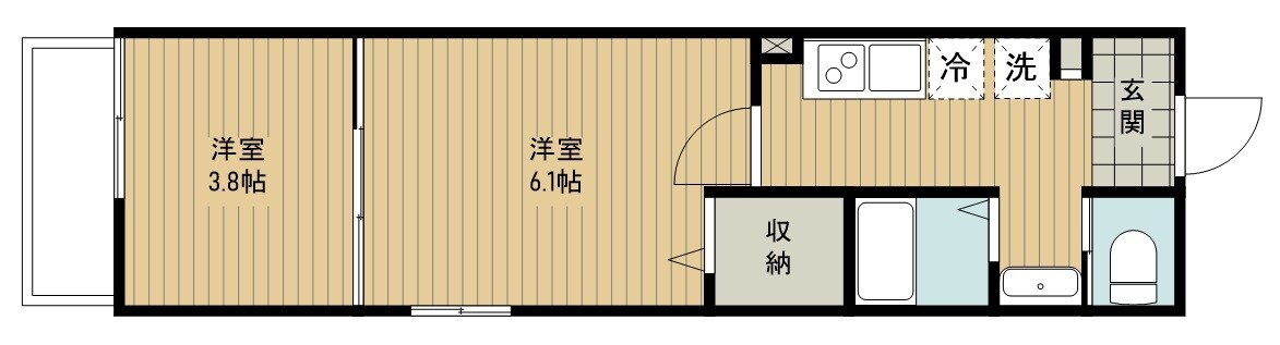 Essereの物件間取画像