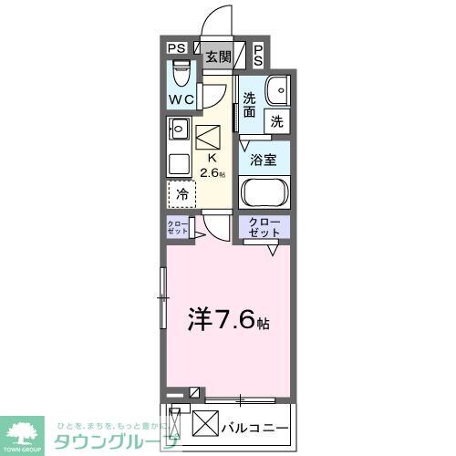 ヒカルサ坂戸芦山町の物件間取画像