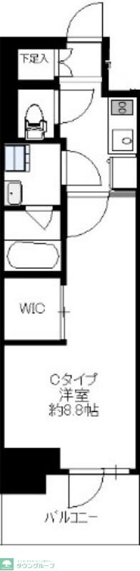 アルティジャーノディーズ狭山の物件間取画像