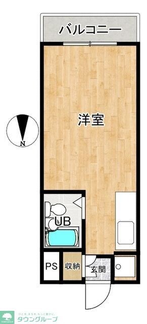 ファーストメゾン毛呂の物件間取画像