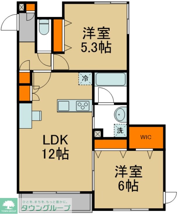 輝の物件間取画像