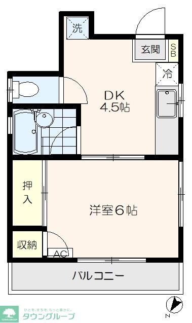 ファミールホンダの物件間取画像
