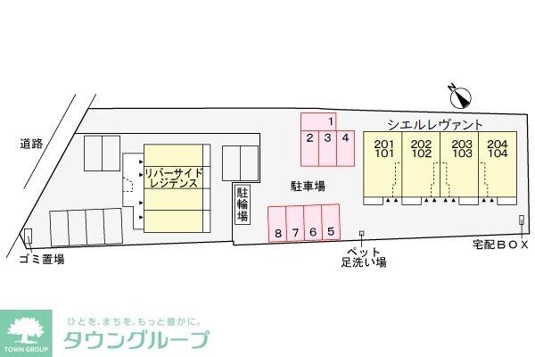 シエルレヴァントの物件内観写真