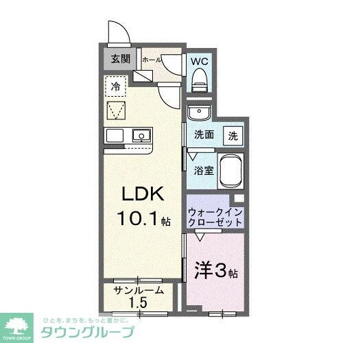 リ・ヴィラキーファBの物件間取画像