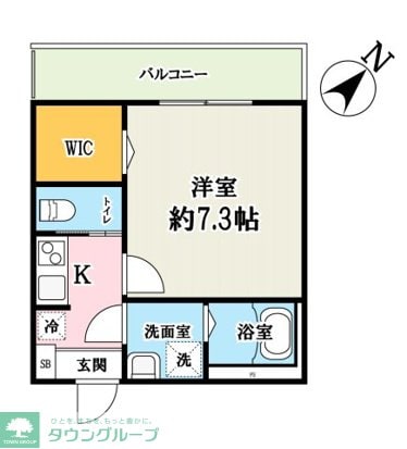 キャメル川越 都Aの物件間取画像