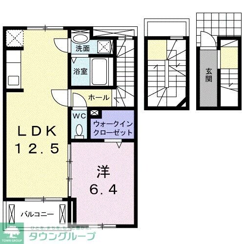 ポエラバ 1の物件間取画像