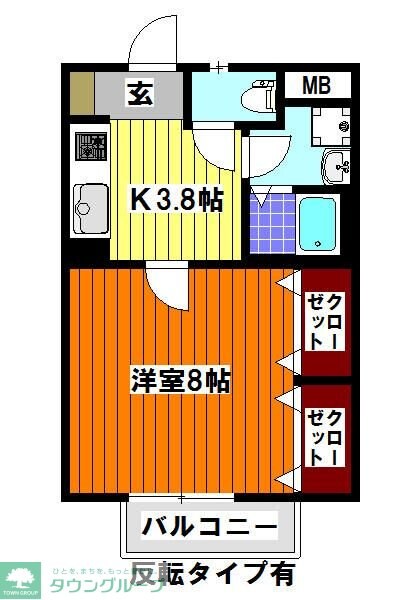 メゾン・ド・ノグチIの物件間取画像