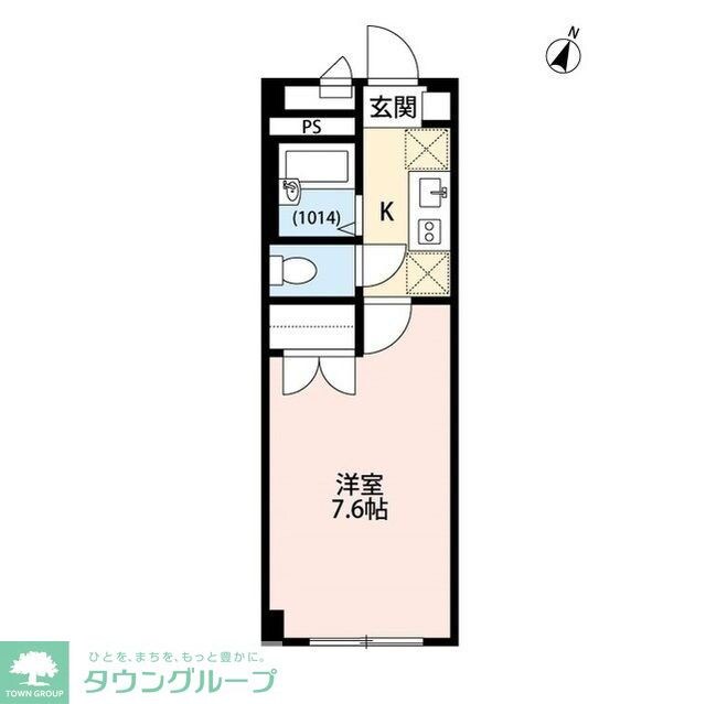 アンプルール フェール 上福岡IIの物件間取画像