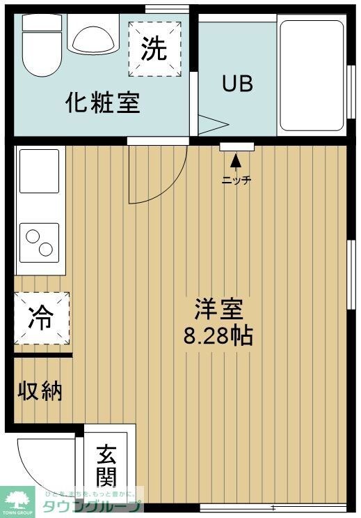 フラワームーンの物件間取画像