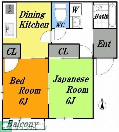 えふ・が~でんの物件間取画像