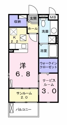 シュティル ブリーゼの物件間取画像