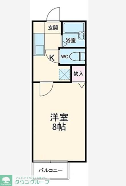 TN高畑の物件間取画像