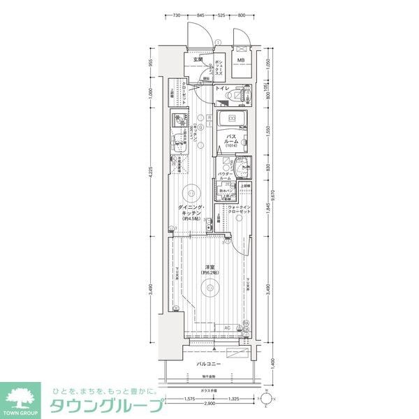 エステムコート名古屋ライブゲートの物件間取画像