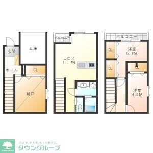 リリアム正木の物件間取画像