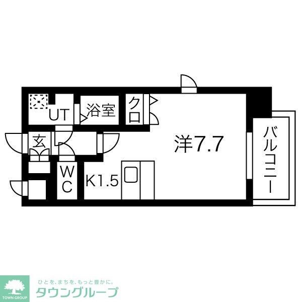 プレサンス名古屋STATIONアライブの物件間取画像