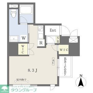 Comfortささしまライブの物件間取画像