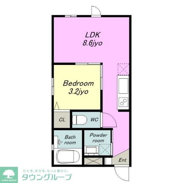 ノア名駅南の物件間取画像
