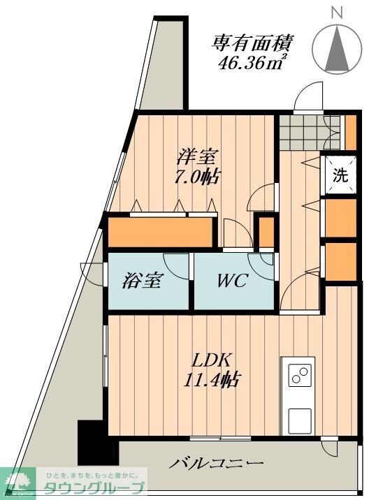 ヴァリエ東別院の物件間取画像
