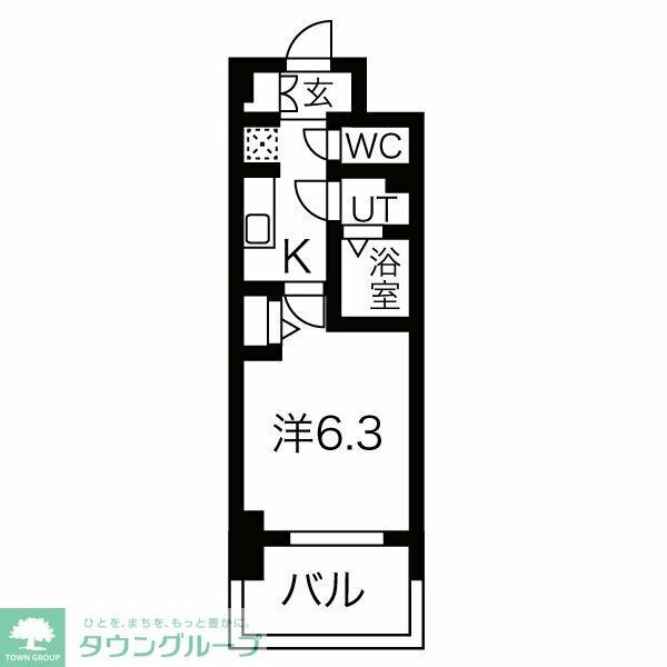 メイクス名駅南IIの物件間取画像