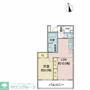 グランシャトゥ那古野の物件間取画像