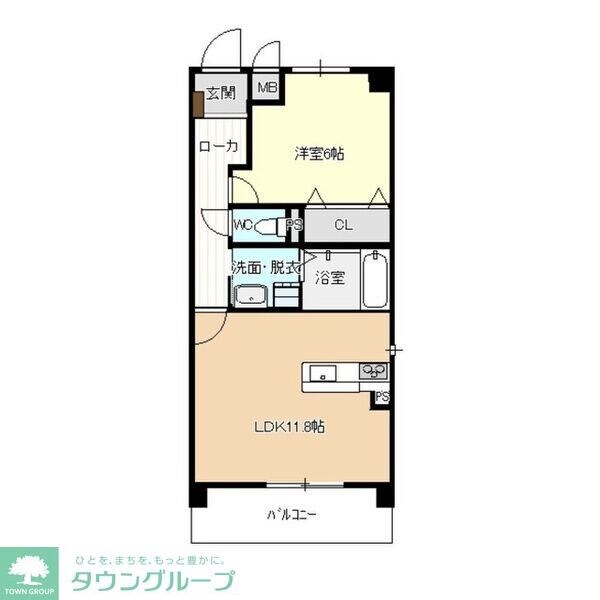 ホームクラルスの物件間取画像