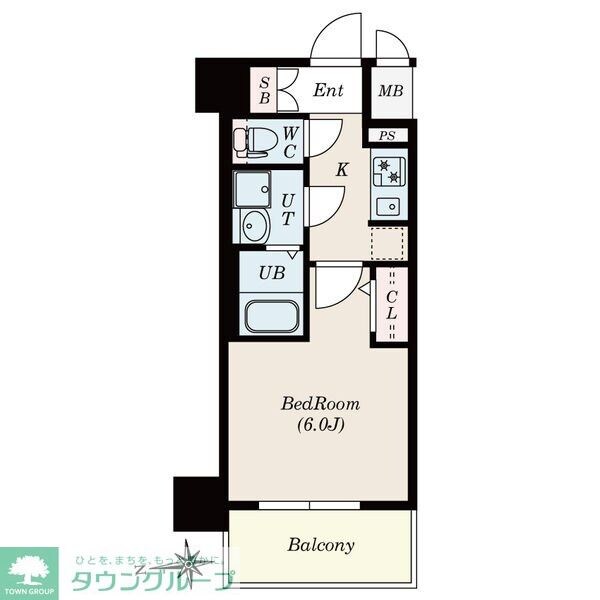 ステージファースト名古屋尾頭橋の物件間取画像